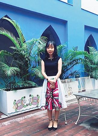 中國僑網(wǎng)王思涵近照