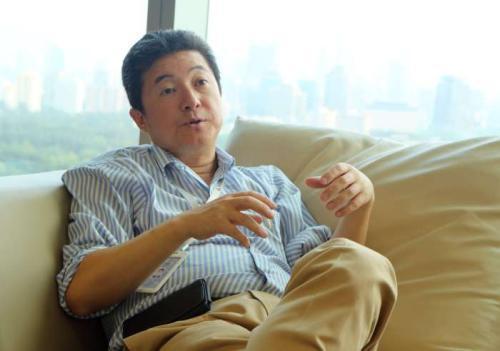 中國僑網(wǎng)張首晟。(趙永新 攝)