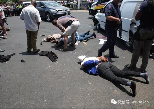 中國僑網(wǎng)事發(fā)現(xiàn)場。(南非僑網(wǎng))