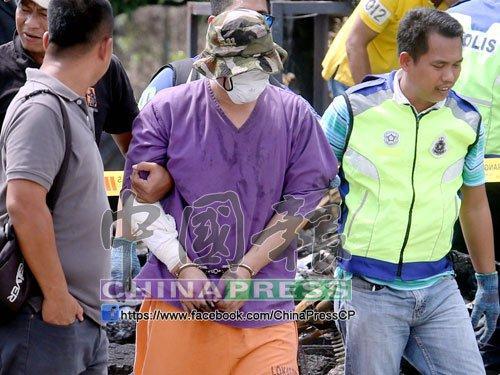 中國(guó)僑網(wǎng)兇手被馬來(lái)西亞警方逮捕。(馬來(lái)西亞《中國(guó)報(bào)》)