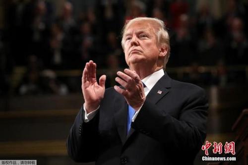 中國(guó)僑網(wǎng)資料圖:特朗普