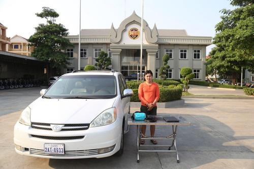 中國僑網(wǎng)涉及偷走中國雇主大批財(cái)物的蘇杰萬那。(柬埔寨《星洲日報(bào)》圖片)