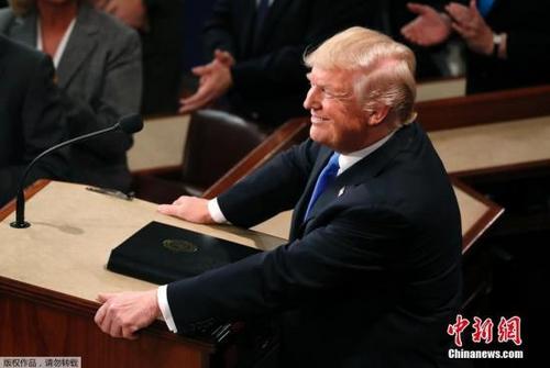 中國(guó)僑網(wǎng)資料圖:特朗普