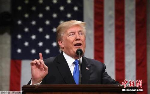 中國(guó)僑網(wǎng)資料圖:特朗普