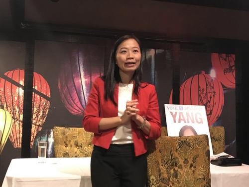 中國僑網(wǎng)澳大利亞墨爾本市市長候選人楊千慧 (澳洲網(wǎng))