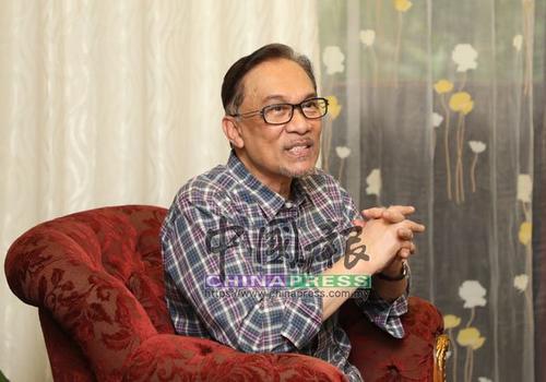 中國(guó)僑網(wǎng)馬來西亞公正黨實(shí)權(quán)領(lǐng)袖安瓦爾。(來源:馬來西亞《中國(guó)報(bào)》)