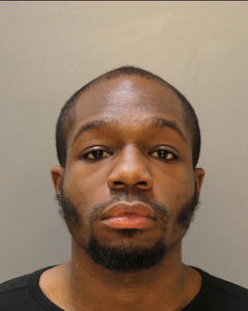 中國僑網(wǎng)嫌犯帕特森向警方投案。(美國《世界日報(bào)》/警方照片)