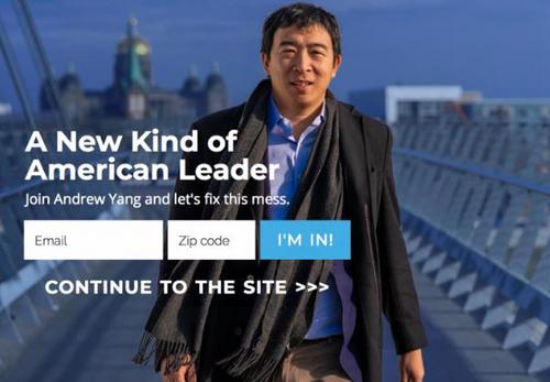 中國僑網華裔候選人楊安澤 (圖源:楊安澤競選網戰(zhàn)截圖)