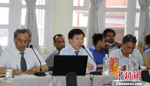 中國僑網講座現(xiàn)場。 王何杰 攝