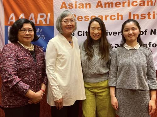 中國僑網(wǎng)紐約市立大學亞裔研究所舉辦第18屆年度晚宴。(美國《世界日報》/鄭怡嫣 攝)