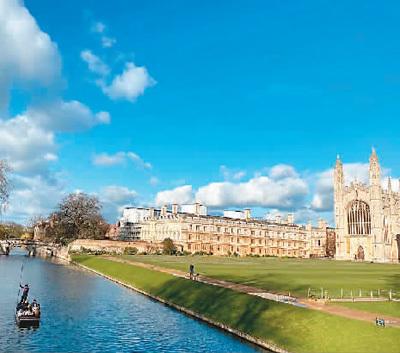 中國僑網英國劍橋大學一角。