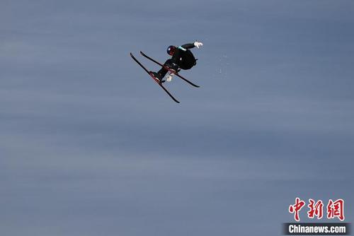 中國僑網谷愛凌在比賽中。圖片來源:視覺中國