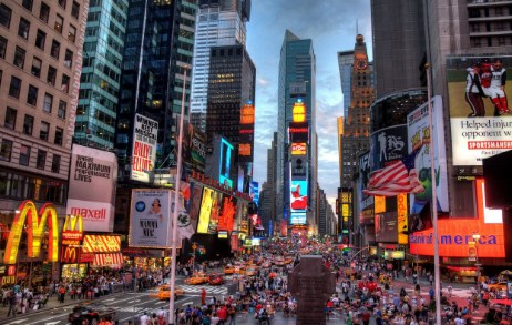 紐約時代廣場(資料圖)