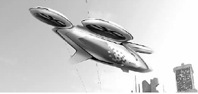 無人飛行出租車概念圖。(環(huán)球網)