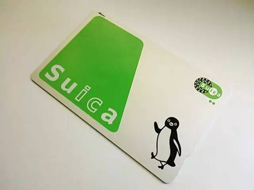 中國(guó)僑網(wǎng)綠色的Suica(西瓜卡)。(日本中文導(dǎo)報(bào)微信公眾號(hào))