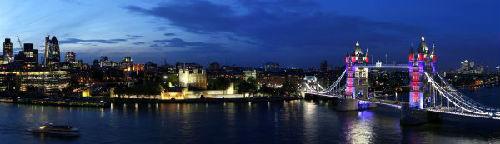 中國(guó)僑網(wǎng)資料圖片:英國(guó)倫敦塔夜景 新華社記者 殷剛攝