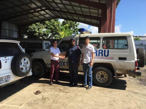 中國僑網(wǎng)(巴新華助中心圖片)