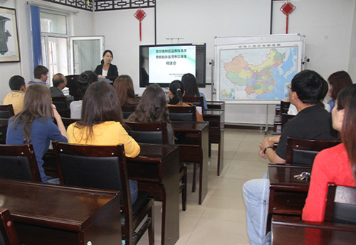 歡送會現(xiàn)場