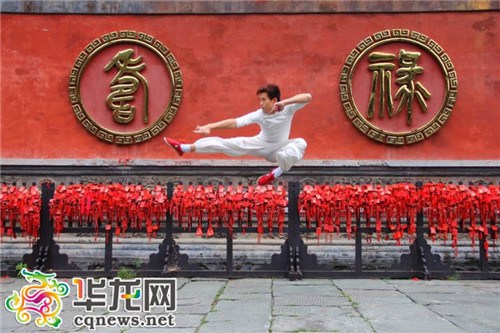 林合桐武當山上秀武藝