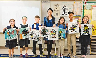 學生們的作品展示