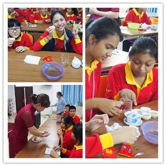 點(diǎn)一柱檀香,品一盞清茶