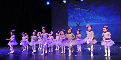 希望中校波城校區(qū)結(jié)業(yè)典禮暨文藝匯演。(圖:希望中文學(xué)校提供)