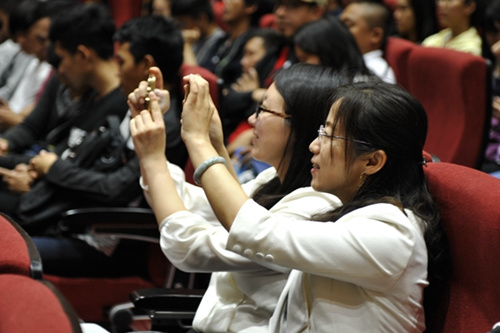 開學典禮現(xiàn)場