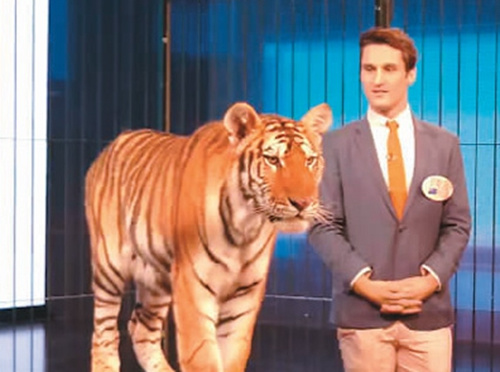 羅斯文在《北京客》錄制現(xiàn)場(chǎng)