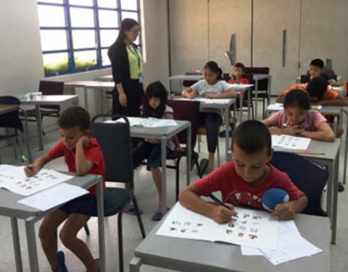 中國僑網(wǎng)YCT一級考試現(xiàn)場