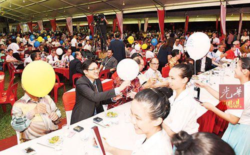 中國僑網(wǎng)活動現(xiàn)場 (馬來西亞《光華日報》)