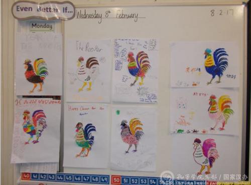 中國(guó)僑網(wǎng)學(xué)生制作的中國(guó)海報(bào)