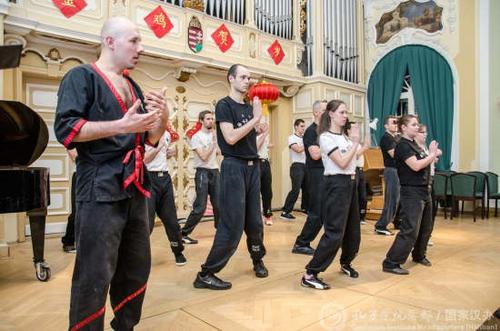 中國僑網(wǎng)詠春拳表演