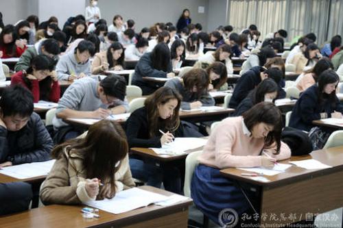 中國僑網(wǎng)考試現(xiàn)場(chǎng)