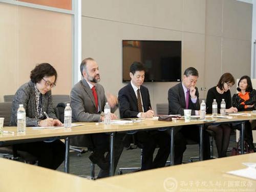 中國僑網(wǎng)交流會現(xiàn)場