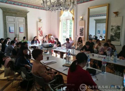 中國僑網(wǎng)培訓(xùn)現(xiàn)場