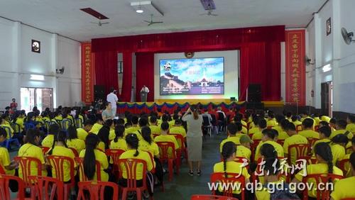 中國僑網開營現場