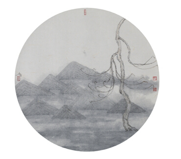 中國僑網(wǎng)水墨-54-喚(60cmX60cm 紙本水墨)-姚永強(中國大陸)-2014