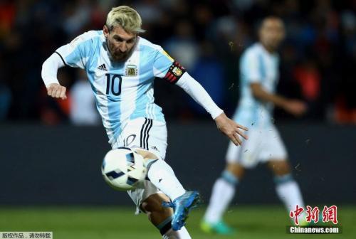 中國(guó)僑網(wǎng)資料圖:標(biāo)準(zhǔn)答案之梅西