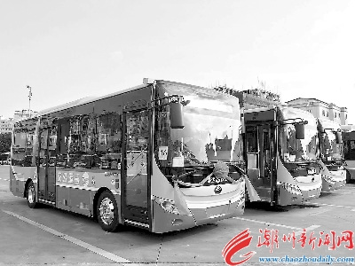 潮州首批新能源電動(dòng)公交車投用,國慶前將有150輛投入使用。