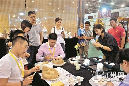 泉州展區(qū)人氣聚集