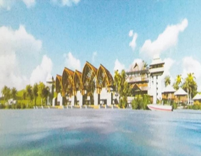 中國僑網(wǎng)萬寧市龍滾僑鄉(xiāng)小鎮(zhèn)項目概念性規(guī)劃效果圖