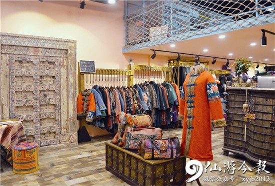 中國僑網(wǎng)獨(dú)具特色的展館