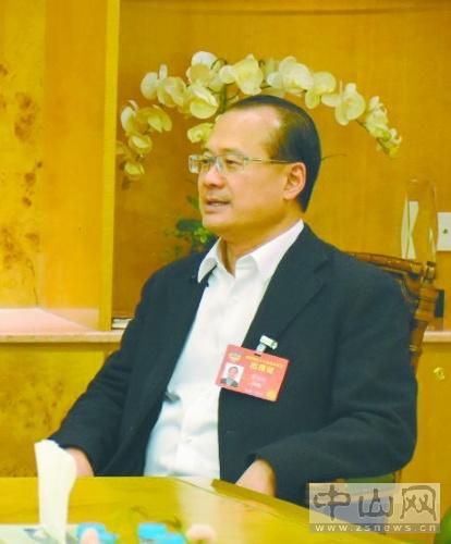 中國(guó)僑網(wǎng)蔡冠深。記者 黎旭升 攝