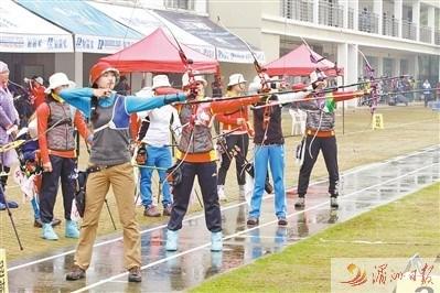 中國僑網(wǎng)比賽現(xiàn)場。