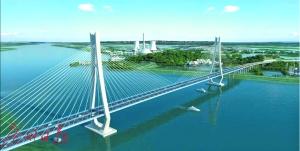 中國僑網(wǎng)富龍西江特大橋效果圖