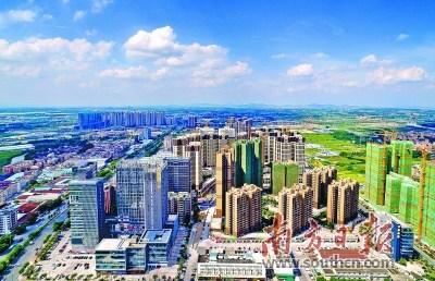 中國僑網(wǎng)三水新城將打造為三水的城市新標桿。三水區(qū)檔案局供圖