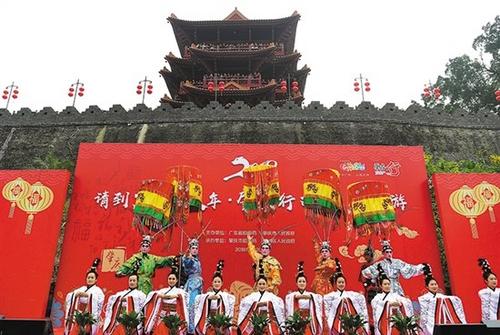中國僑網(wǎng)肇慶過大年的系列活動將持續(xù)至3月底 羊城晚報記者 鄧勃 攝