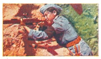 中國(guó)僑網(wǎng)煙畫(huà)“馮庸大學(xué)女子義勇軍龍文彬”