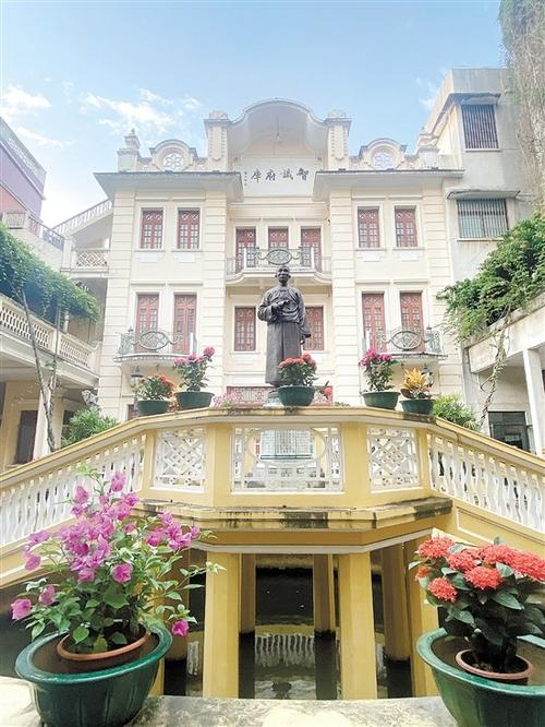 中國僑網(wǎng)景堂圖書館在代代傳承中煥發(fā)生機。