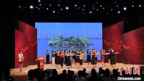 中國(guó)僑網(wǎng)活動(dòng)現(xiàn)場(chǎng)。 錢(qián)晨菲 攝